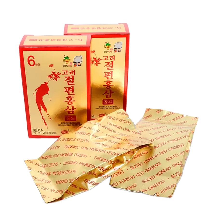Sâm Lát Tẩm Mật Ong KGS 200g x 10 gói Hàn Quốc