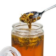Sâm Ngọc Linh Thái Lát Ngâm Mật Ong Rừng 1000ML