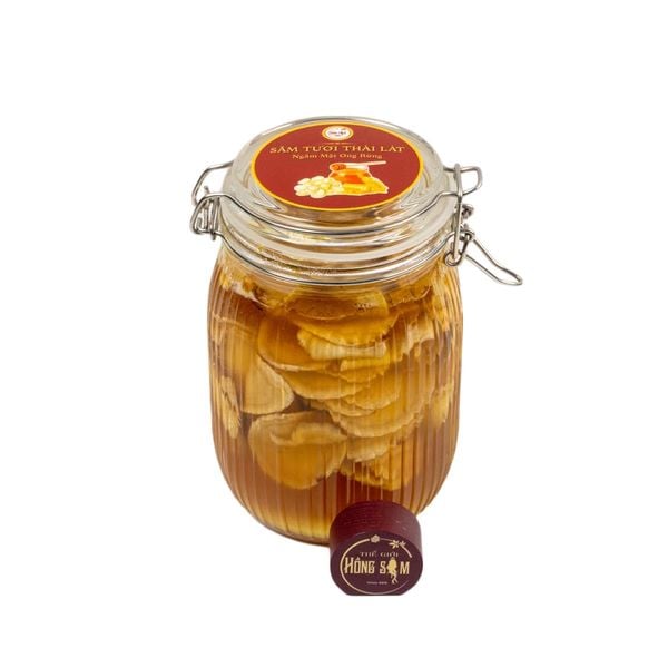 Sâm Tươi Hàn Quốc Ngâm Mật Ong Rừng Hũ 1000ml