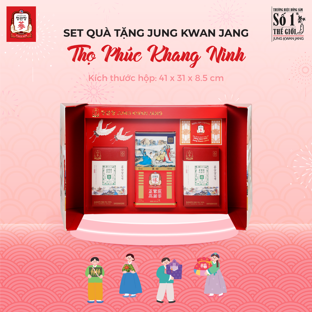 Quà Tết Ý Nghĩa KGC 2025 THỌ PHÚC KHANG NINH