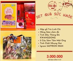 Set Quà Biếu Tặng Sức Khỏe 2024 - Mẫu 5