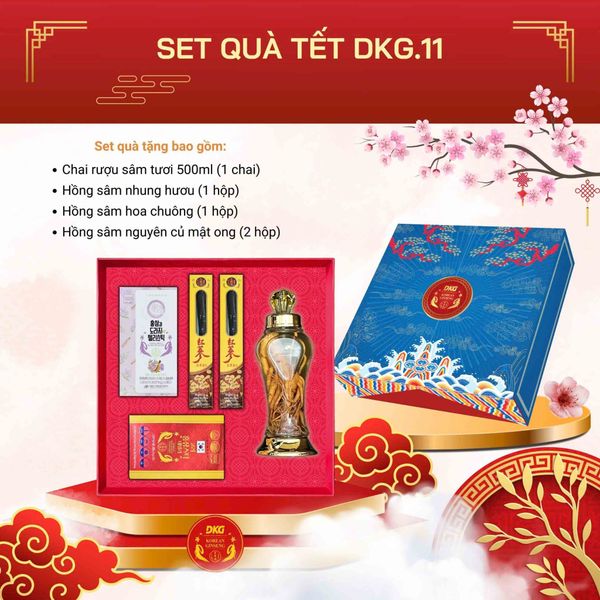 Hộp Quà Biếu Tết DKG.11 Daedong 2025