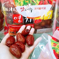 Táo Đỏ Sấy Khô Jujube Hàn Quốc Túi 500g