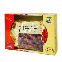 Táo Đỏ Sấy Khô Samsung Boeun Jujube Hàn Quốc Hộp 1kg (Táo Cành)