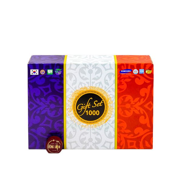 Táo Đỏ Sấy Khô Samsung Hàn Quốc Hộp Quà Gift Set 1kg