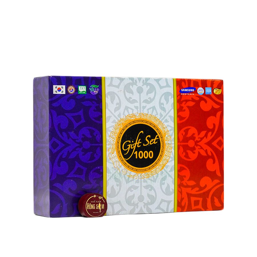 Táo Đỏ Sấy Khô Samsung Hàn Quốc Hộp Quà Gift Set 1kg