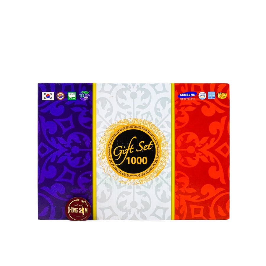 Táo Đỏ Sấy Khô Samsung Hàn Quốc Hộp Quà Gift Set 1kg