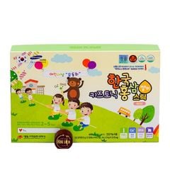 Thạch Hồng Sâm Hàn Quốc Cho Bé Daedong - Baby Korean Red Ginseng Jelly 30 Gói x 20g (2-5 Tuổi)
