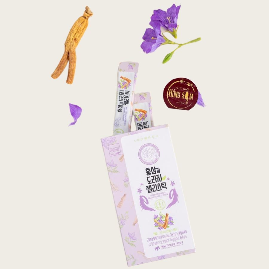 Thạch Hồng Sâm Hoa Chuông Daedong 20g x 30 gói