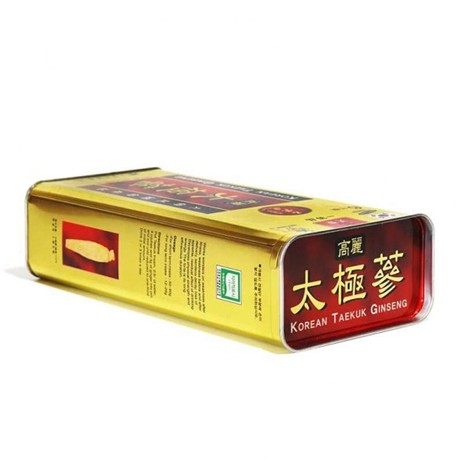 Thái Cực Sâm Củ Khô Hộp Thiếc Daedong 300g Số 30 (30 củ)