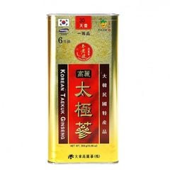 Thái Cực Sâm Củ Khô Hộp Thiếc Daedong 300g Số 30 (30 củ)