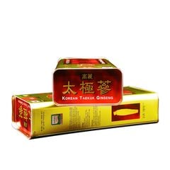 Thái Cực Sâm Củ Khô Hộp Thiếc Taekuk Daedong 600g Số 30 (30 củ)