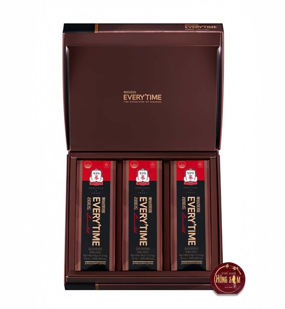 Tinh Chất Địa Sâm Cao Cấp KGC Everytime Limited 10ml x 30 Gói