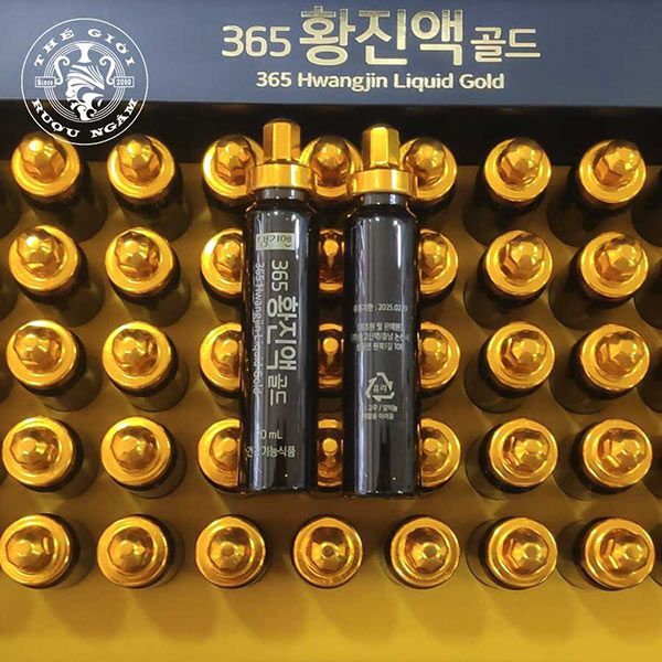 Tinh Chất Nước Đông Trùng Hạ Thảo 365 Hàn Quốc Hộp 60 Ống x 20ml (Hình Rồng)