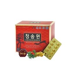 Tinh Dầu Thông Đỏ Cheong Song Won Samsung Hộp Đỏ 180 Viên