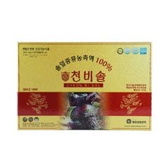 Tinh Dầu Thông Đỏ Chính Phủ Cheon Bi Sol 180 Viên