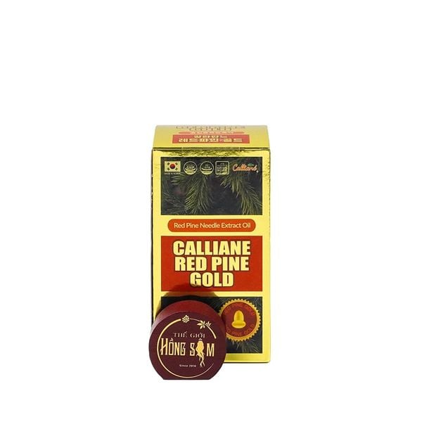 Tinh Dầu Thông Đỏ Red Pine Gold Hàn Quốc Lọ 100 Viên
