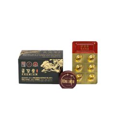Tinh Dầu Thông Đỏ Samsung Bio Pharm 180 Viên