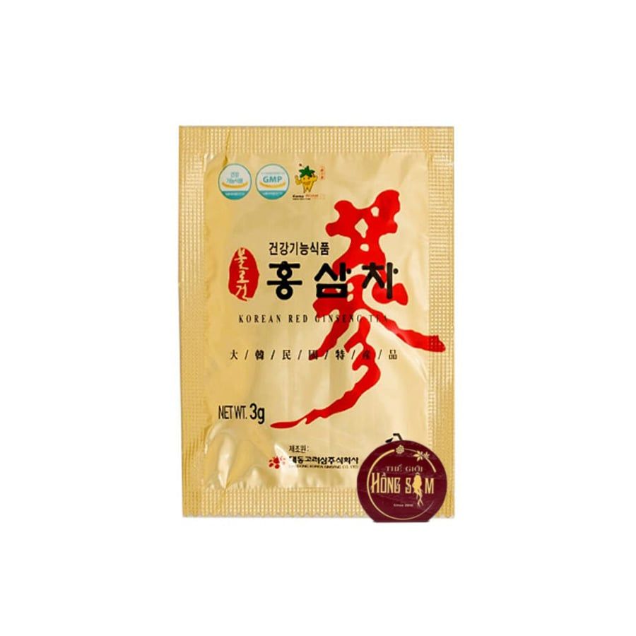 Trà Hồng Sâm Daedong Hàn Quốc Hộp 100 Gói x 3g