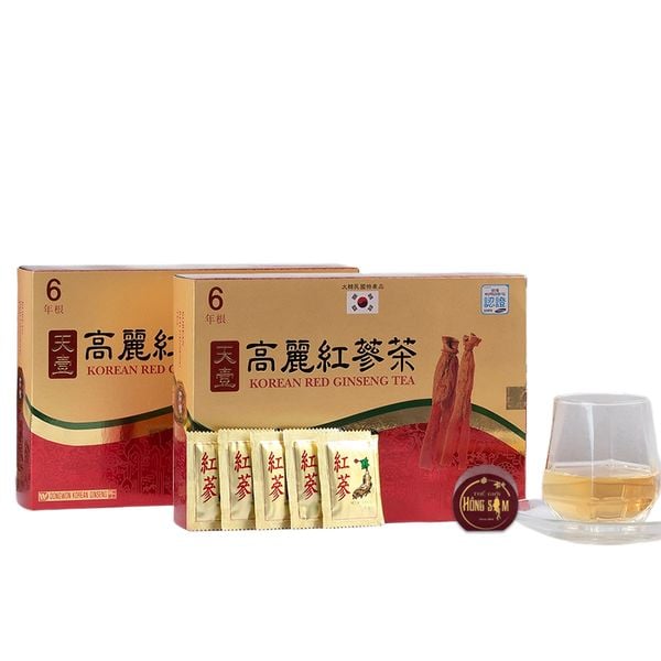 Trà Hồng Sâm Daesan Hàn Quốc Hộp 100 Gói x 3g