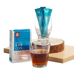 Trà Hồng Sâm Hòa Tan Tea Cool KGC Hàn Quốc Hộp 100 Gói x 2g