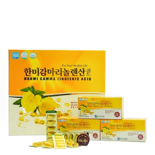 Viên Uống Tinh Dầu Hoa Anh Thảo Hàn Quốc 180 Viên