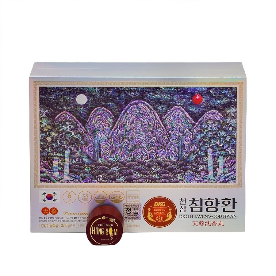 Viên Bổ Não Thiên Sâm Trầm Hương DKG Heavenwood Hwan Hộp 10 viên