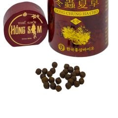 Viên Đông Trùng Hạ Thảo KimSam Gold 100g x 2 Hộp Đỏ Viên Nén