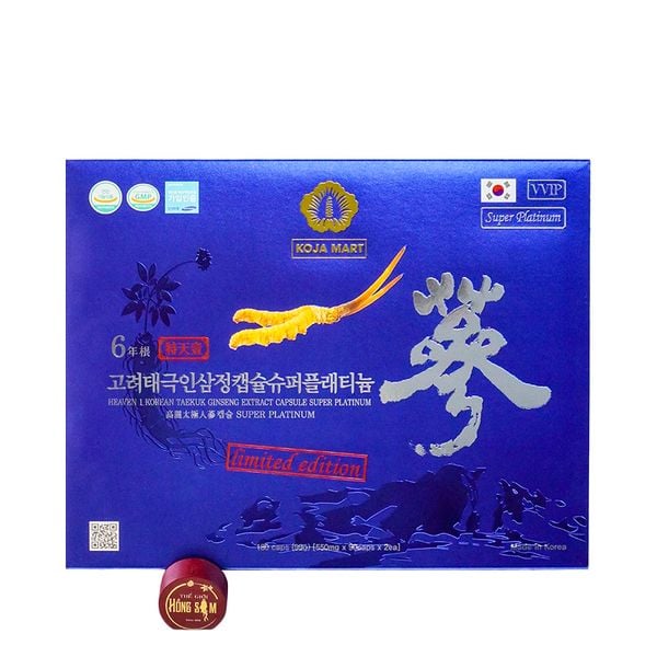 Hộp 180 Viên Đông Trùng Hạ Thảo Thiên Sâm Chính Phủ