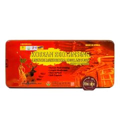 Viên Hồng Sâm Nhung Hươu Linh Chi Bio Hàn Quốc Hộp Thiếc 120 Viên
