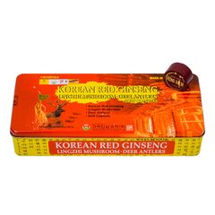Viên Hồng Sâm Nhung Hươu Linh Chi Bio Hàn Quốc Hộp Thiếc 120 Viên
