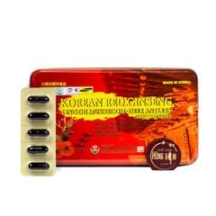 Viên Hồng Sâm Nhung Hươu Linh Chi Bio Hàn Quốc Hộp Thiếc 60 Viên