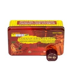 Viên Hồng Sâm Nhung Hươu Linh Chi Bio Hàn Quốc Hộp Thiếc 60 Viên
