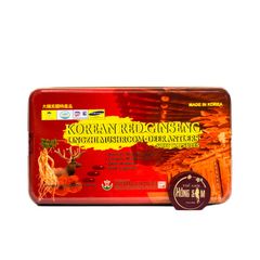 Viên Hồng Sâm Nhung Hươu Linh Chi Bio Hàn Quốc Hộp Thiếc 60 Viên