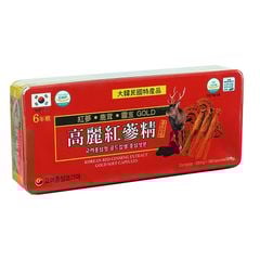 Hộp 120 Viên Hồng Sâm Nhung Hươu Linh Chi Kana Goryeo Hộp Đỏ Hàn Quốc