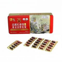 Viên Hồng Sâm Nhung Hươu Linh Chi KGS Hàn Quốc Hộp Thiếc 120 Viên