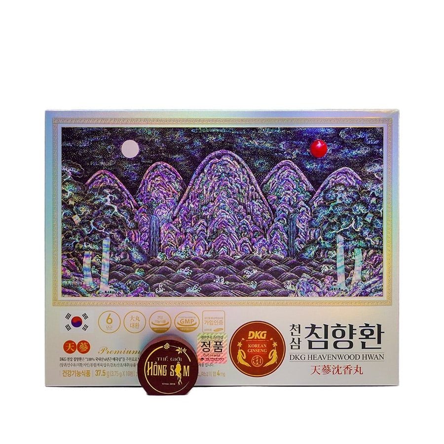 Viên Bổ Não Thiên Sâm Trầm Hương DKG Heavenwood Hwan Hộp 10 viên
