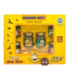 Hộp 6 Hủ Yến Chưng Sẵn Nha Trang Khánh Hòa Mix Nhiều Vị
