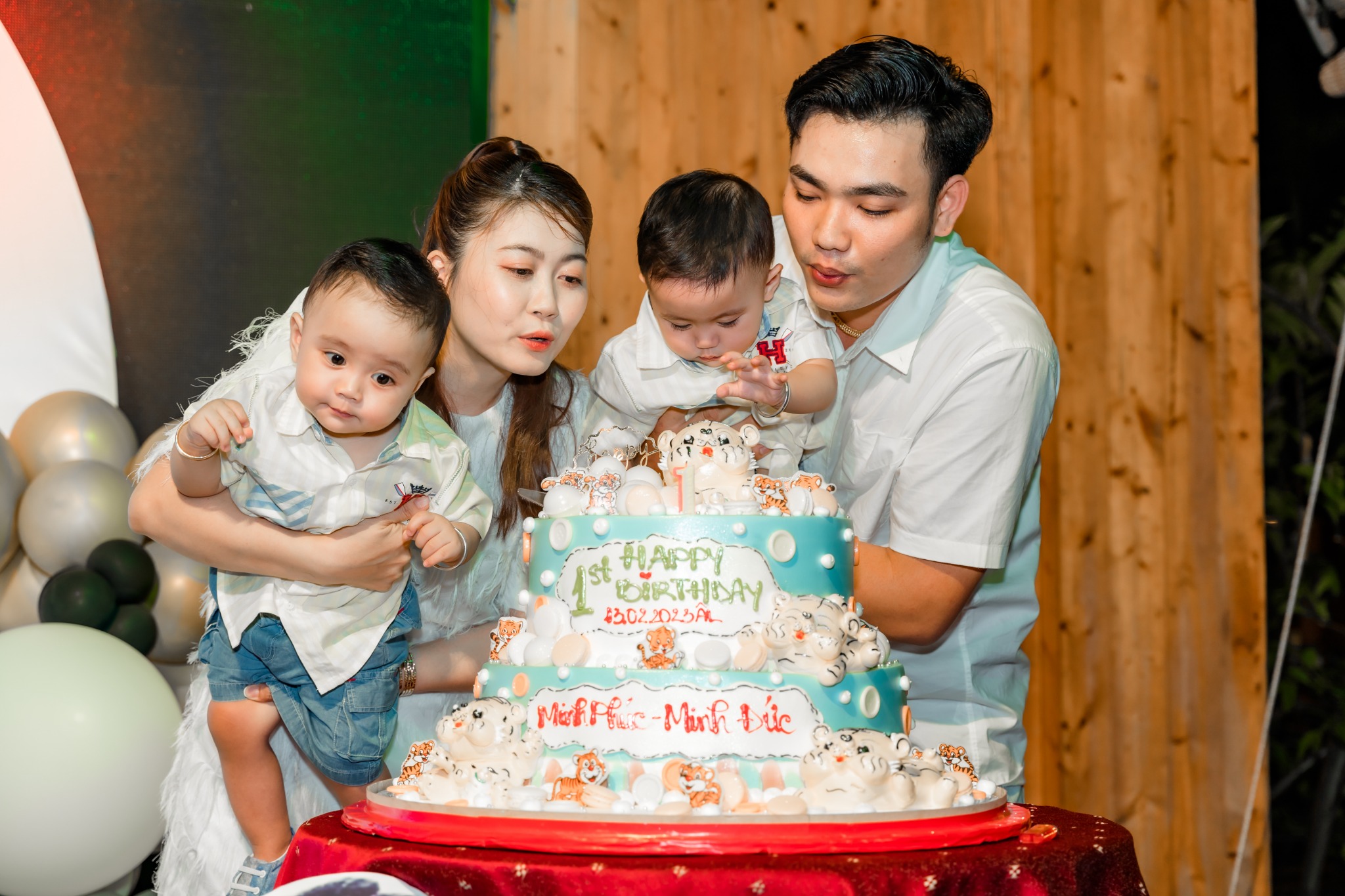 sinh nhật MINH PHÚC _ MINH ĐỨC