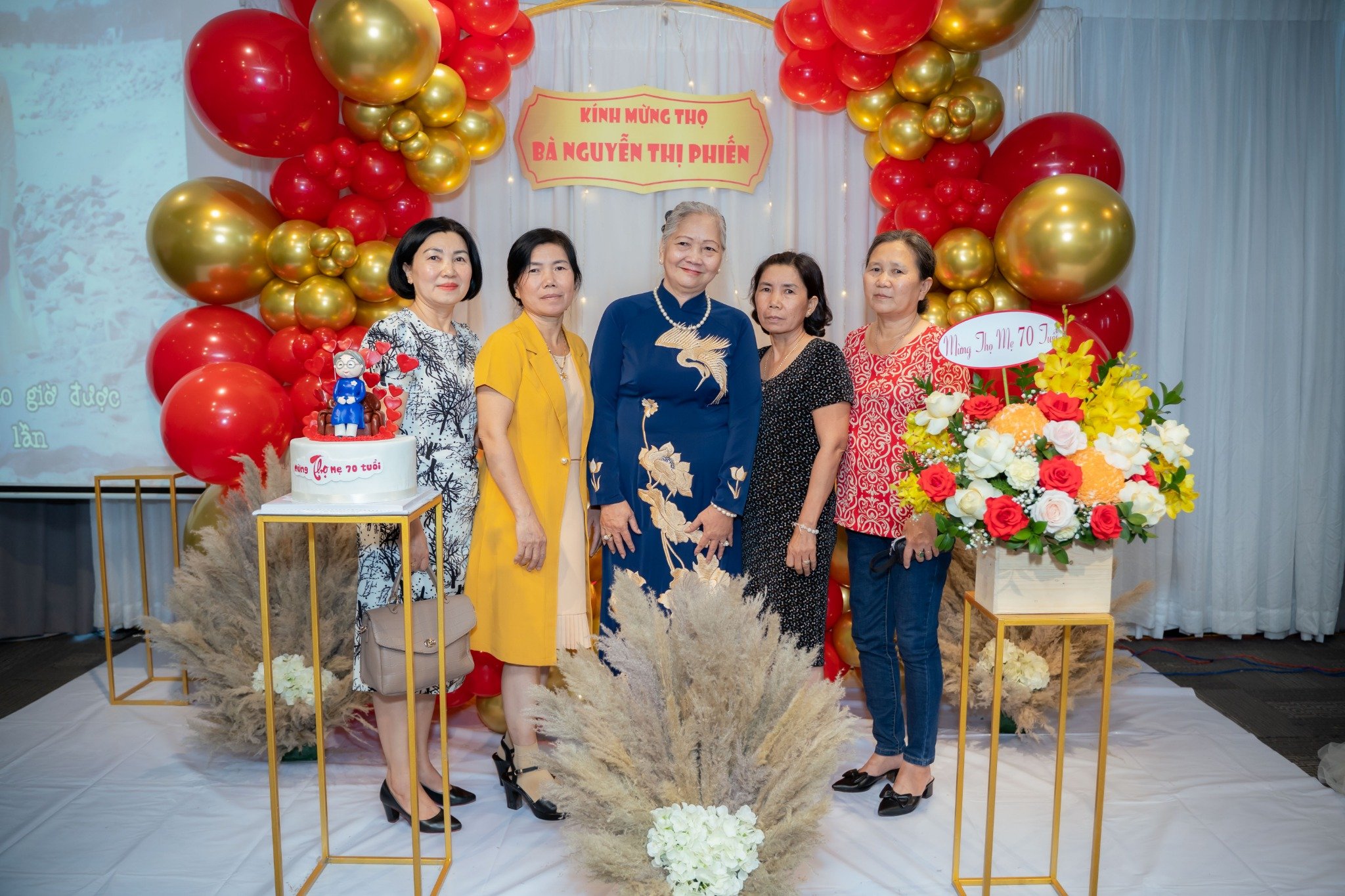 mừng thọ cụ bà NGuyễn Thị Phiến