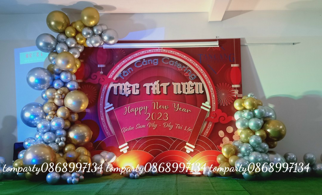 TRANG TRÍ TIỆC TẤT NIÊN TÂN CẢNG