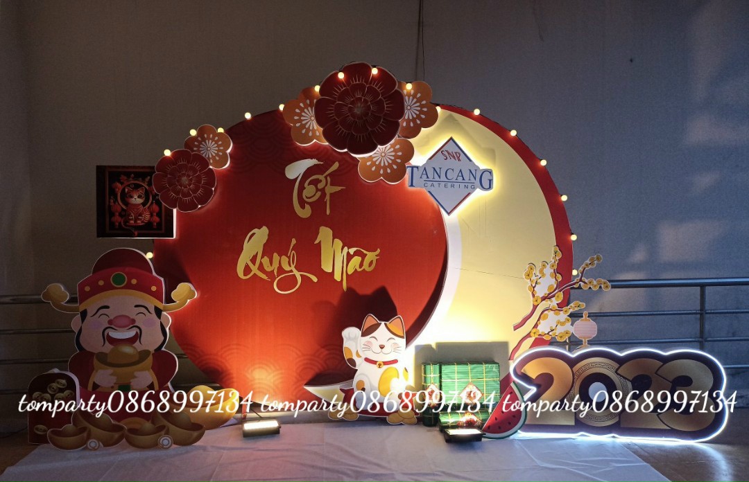 TRANG TRÍ TIỆC TẤT NIÊN TÂN CẢNG