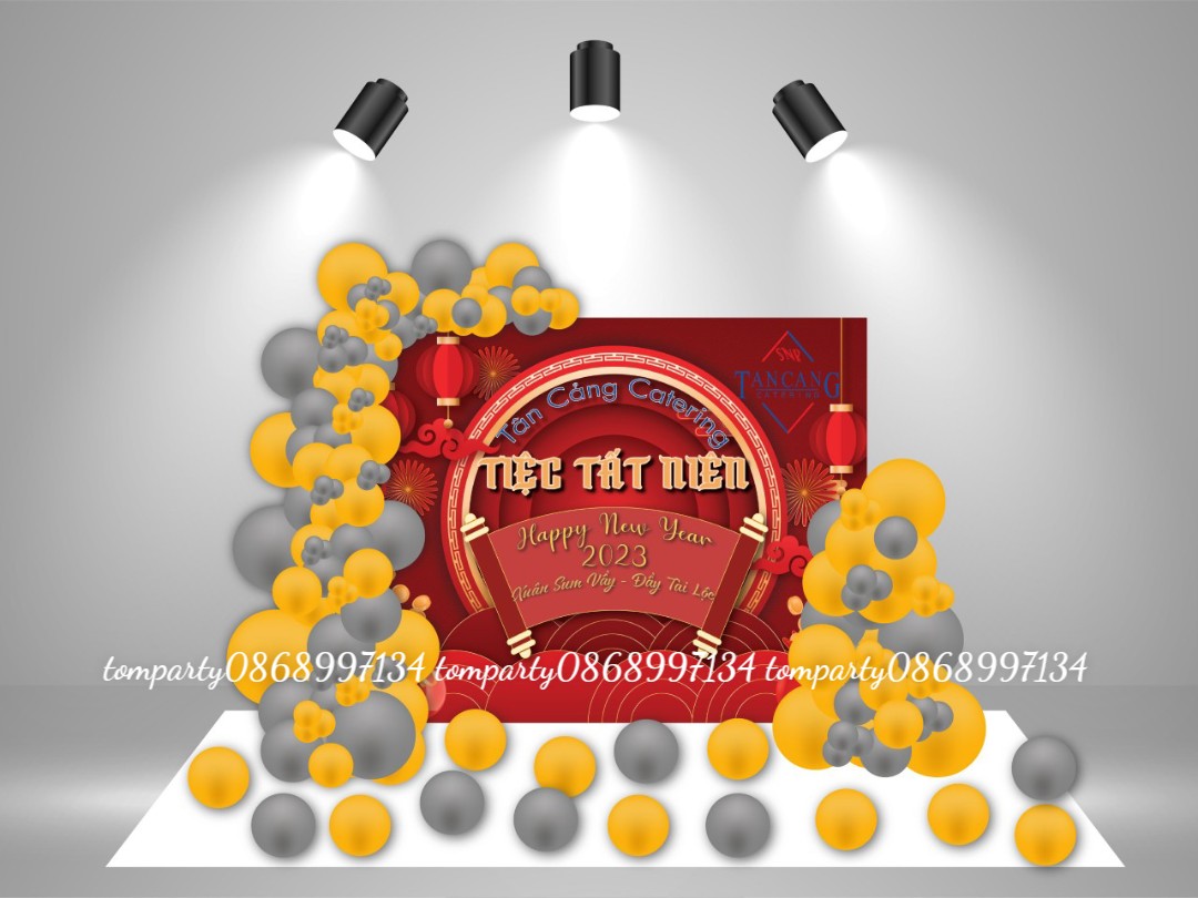 TRANG TRÍ TIỆC TẤT NIÊN TÂN CẢNG