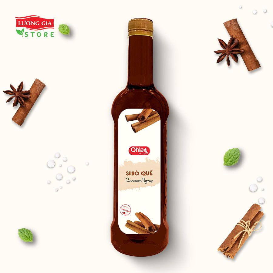 Siro Quế Ohla 780ml (chai nhựa)