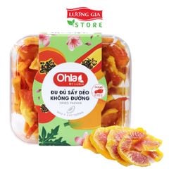 Đu đủ sấy dẻo không đường Ohla 200g