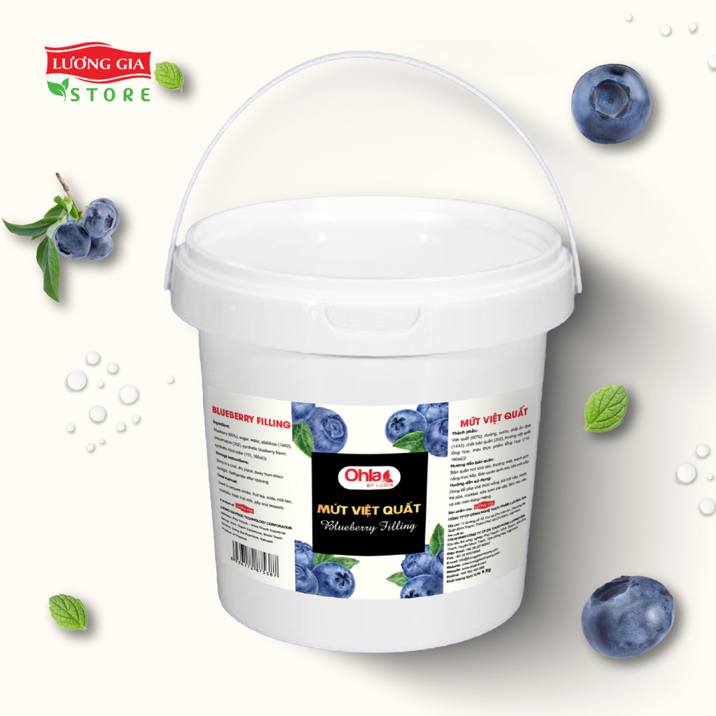 Filling Việt Quất Ohla 4kg
