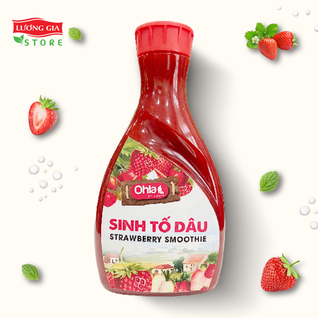 Sinh tố Dâu Ohla 1000ml
