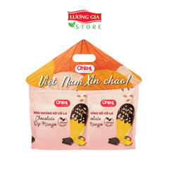 Combo siêu hời 5: xoài nhúng socola hạnh nhân 100g Ohla