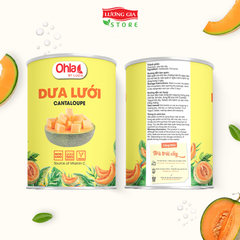 Trái cây tươi đóng lon Ohla 950g - Dưa lưới