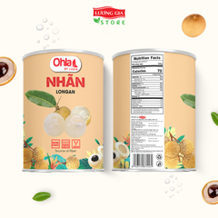 Trái cây tươi đóng lon Ohla 950g - Nhãn